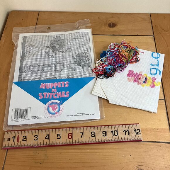 Muppet Babies Just CrossStitch Kit #42051 Sweet Dreams Counted Cross Stitch - Picture 4 of 4